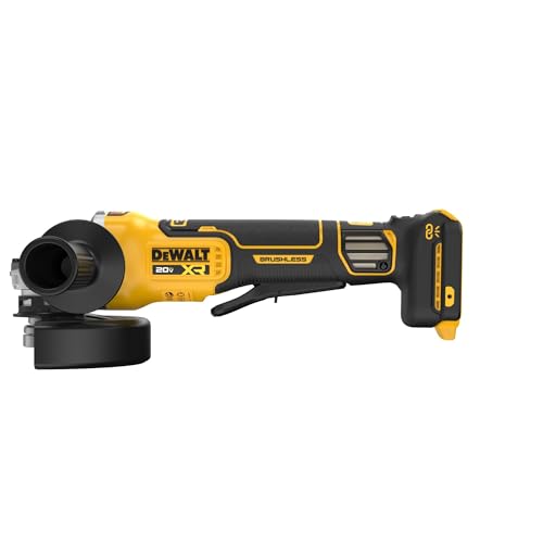 20V Brushless Cordless Angle Grinder with Variable Speed and Paddle Switch