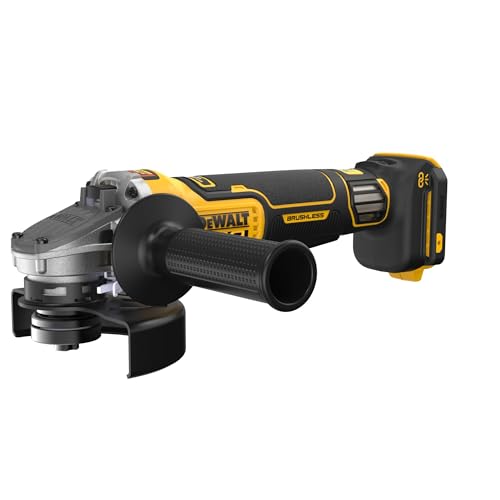 20V Brushless Cordless Angle Grinder with Variable Speed and Paddle Switch