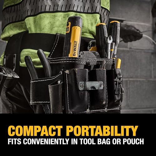 Cordless Screwdriver with Flexible Drive Control and Screwdriving Bits
