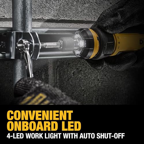 Cordless Screwdriver with Flexible Drive Control and Screwdriving Bits