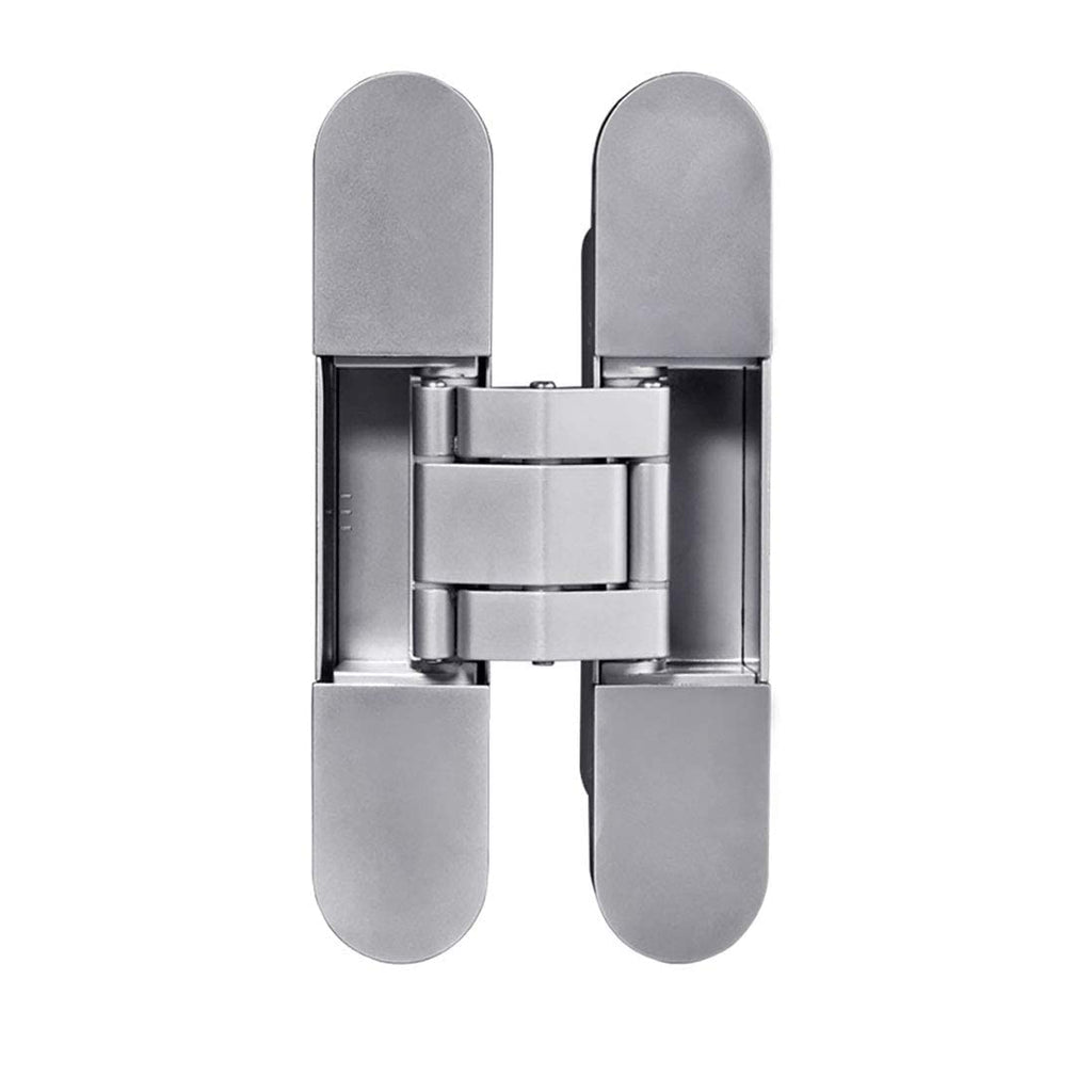 6 Inch 7 Inch Concealed Door Hinges Zinc Alloy 180 Degree Adjustable