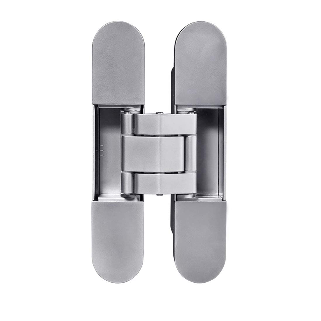 6 Inch 7 Inch Concealed Door Hinges Zinc Alloy 180 Degree Adjustable