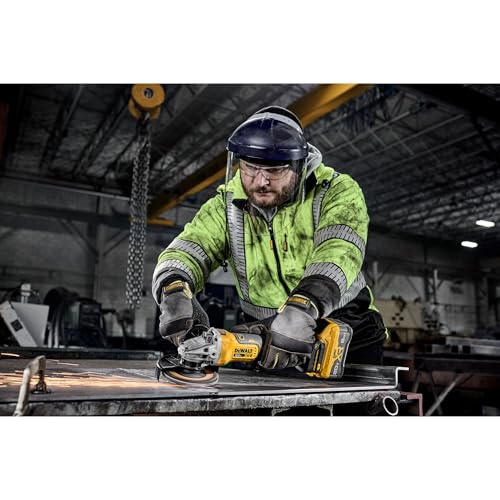 20V Brushless Cordless Angle Grinder with Variable Speed and Paddle Switch