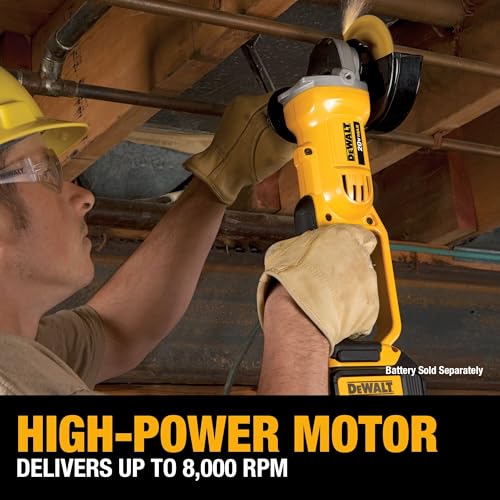 20V Cordless 4 and a Half Inch Angle Grinder