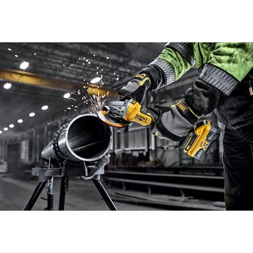 20V Brushless Cordless Angle Grinder with Variable Speed and Paddle Switch