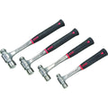 4 Piece Antivibration Ball Pein Hammer Set