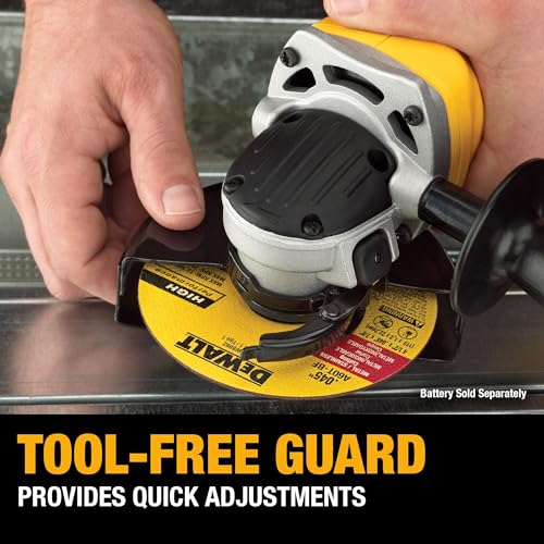 20V Cordless 4 and a Half Inch Angle Grinder