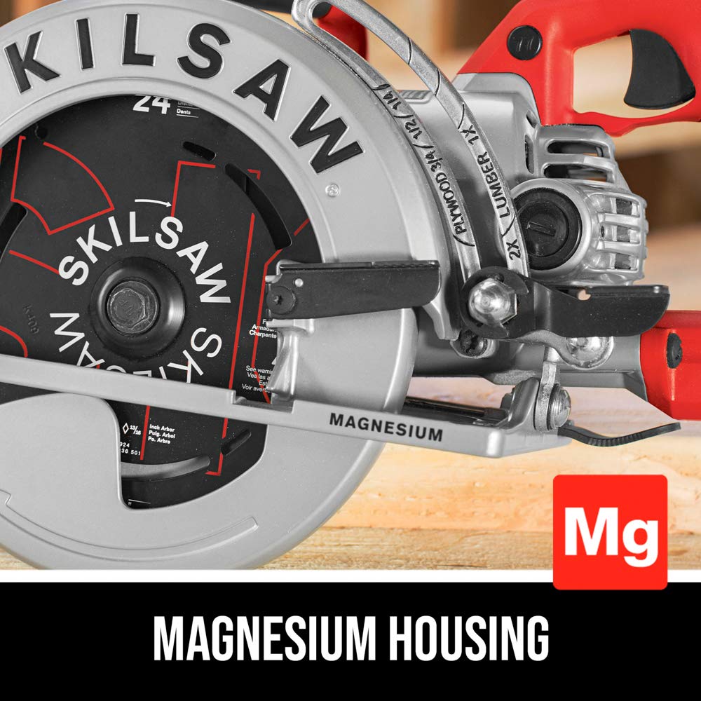 15 Amp 7 Inch Lightweight Worm Drive Circular Saw
