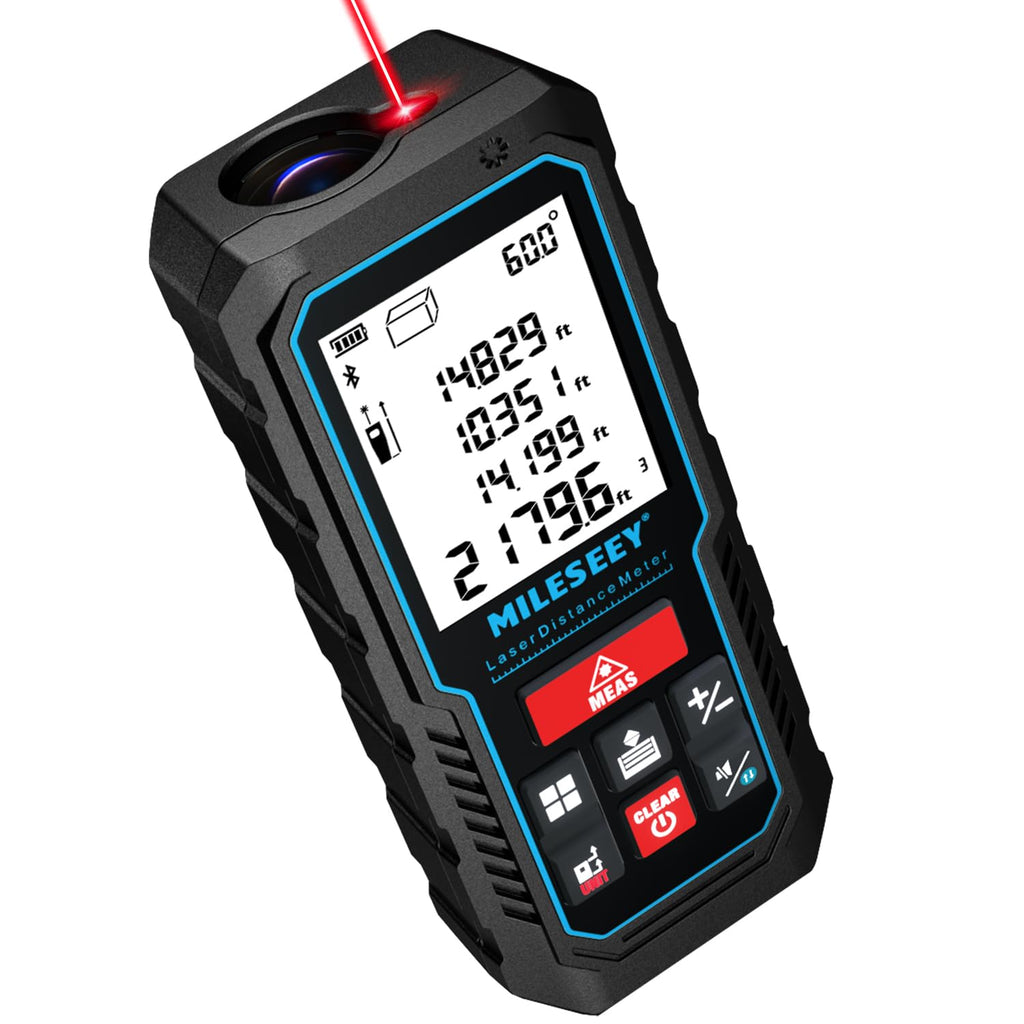 Digital Laser Measuring Tool with Angle Sensor