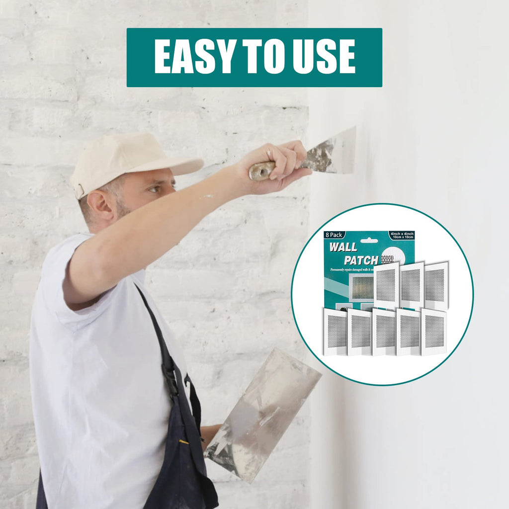 Self Adhesive Fiberglass Drywall and Ceiling Repair Patch Kit