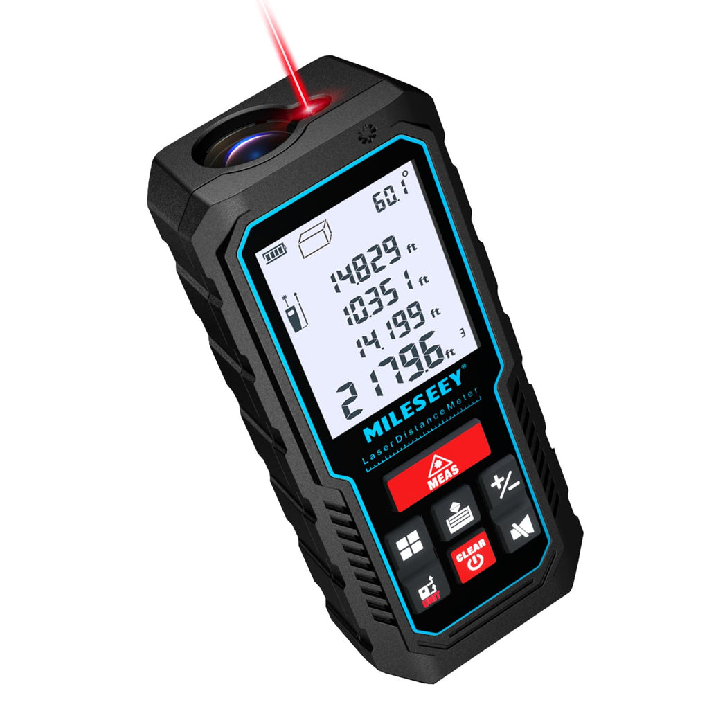 Digital Laser Measuring Tool with Angle Sensor