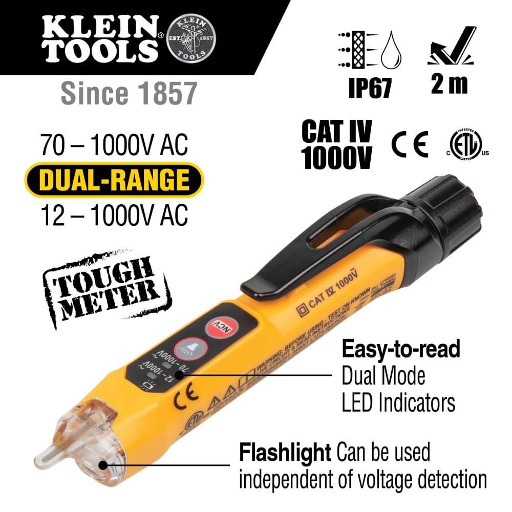 400 Amp AC Auto Ranging Clamp Meter Electrical Test Kit
