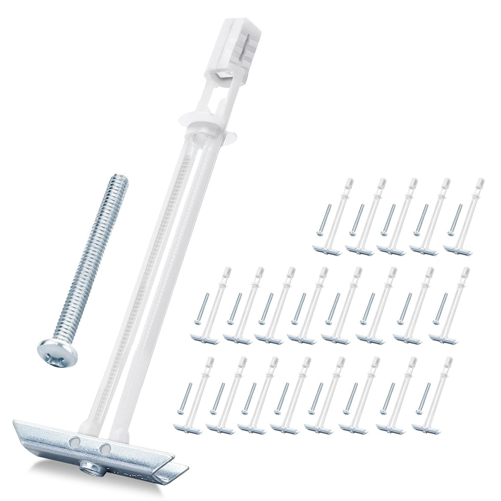14 Pack Heavy Duty Drywall Anchors with Bolts for TV Mounting