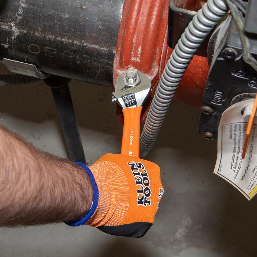 Extra Capacity Adjustable Wrench in Forged Heat Treated Alloy Steel