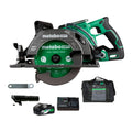 36V Cordless Rear Handle Circular Saw Kit with Optional AC Adapter