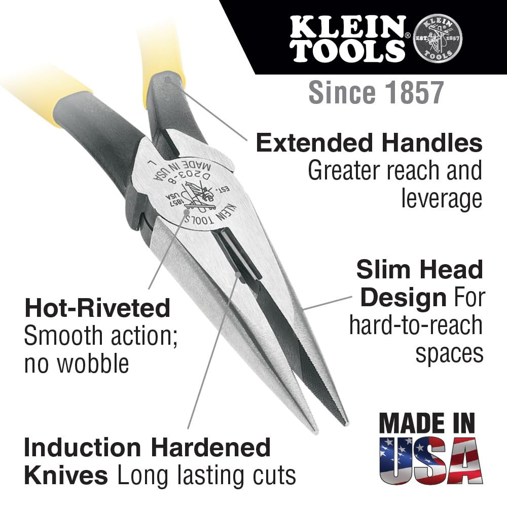 5 Piece High Leverage Pliers Cutter and Crimper Set