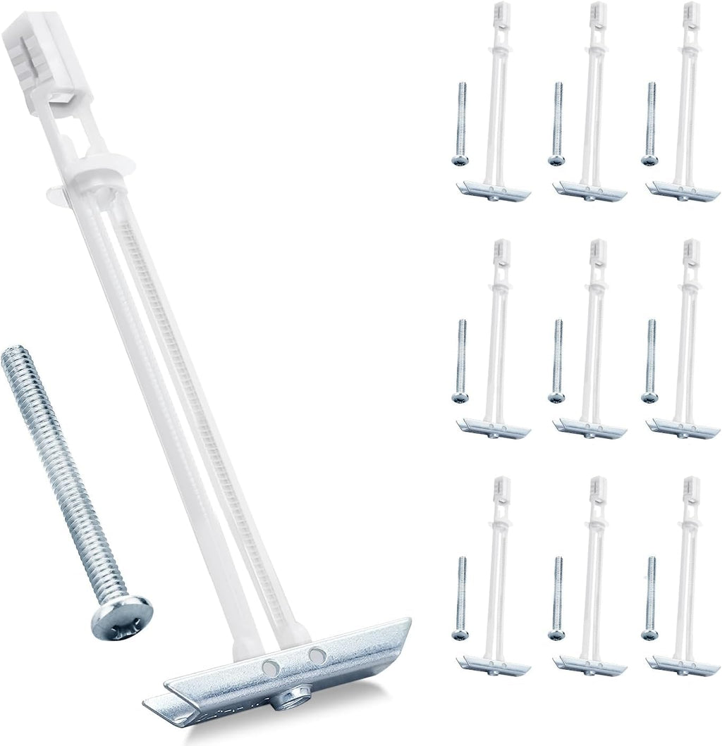 14 Pack Heavy Duty Drywall Anchors with Bolts for TV Mounting