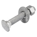 25 Pack Half Inch Galvanized Carriage Bolt Kit
