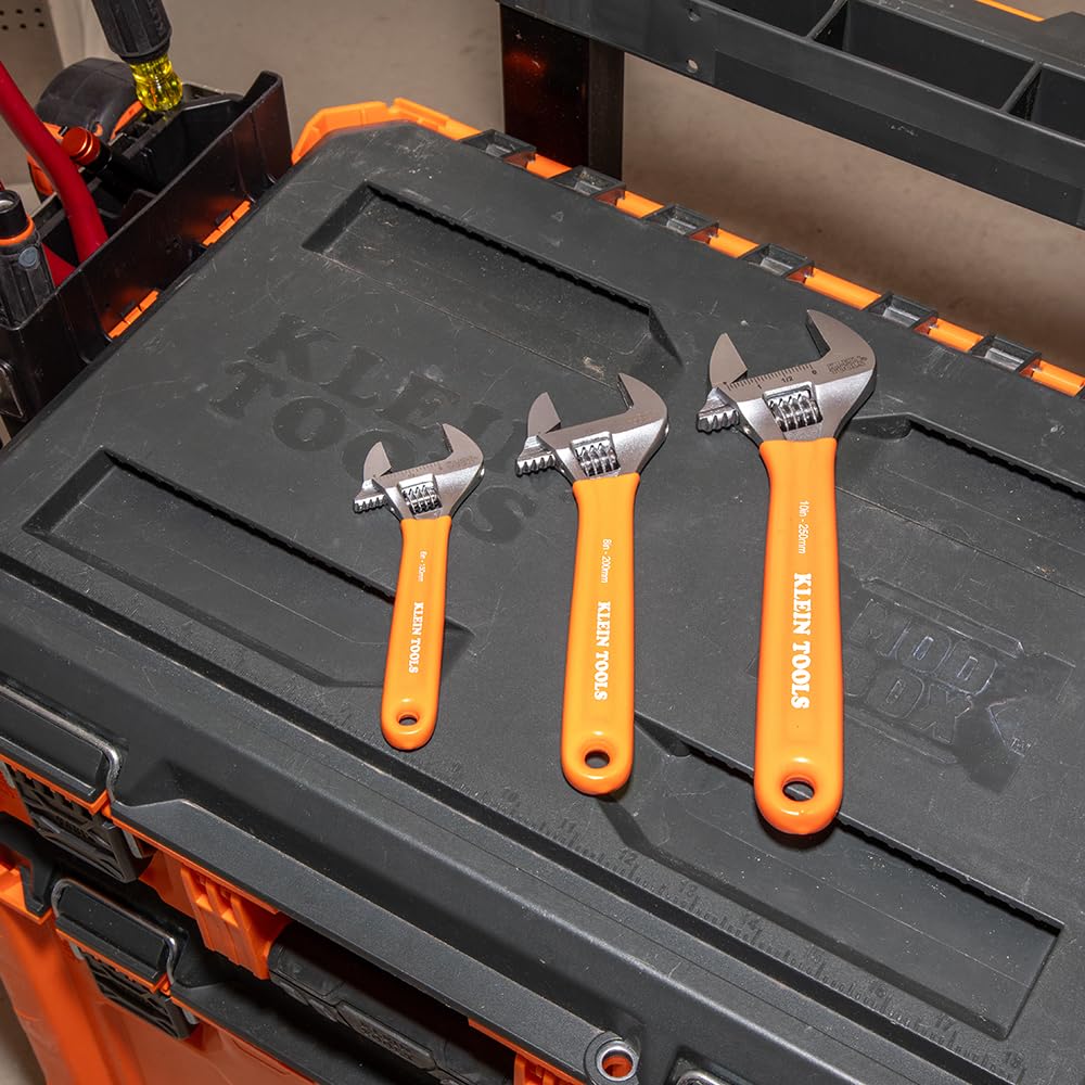 Extra Capacity Adjustable Wrench in Forged Heat Treated Alloy Steel
