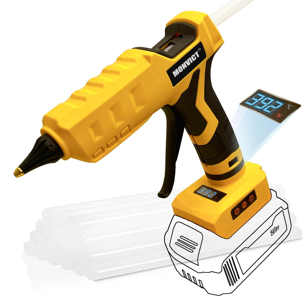 100W Cordless Hot Glue Gun