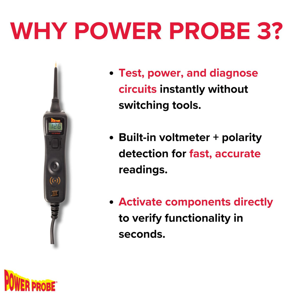 Automotive Circuit Tester Kit with Case and Accessories