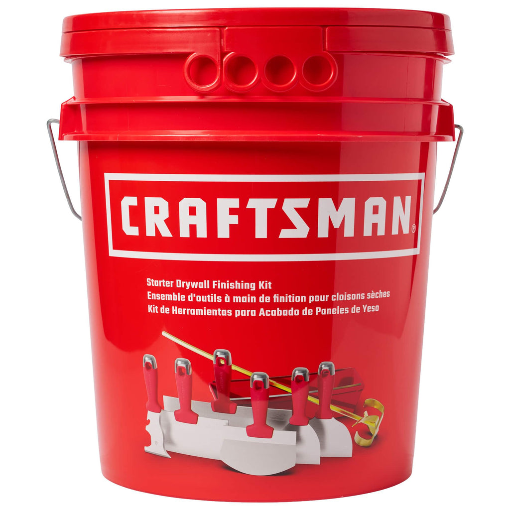 Drywall Hand Tool Kit with Joint Knives Taping Knives and Mixer
