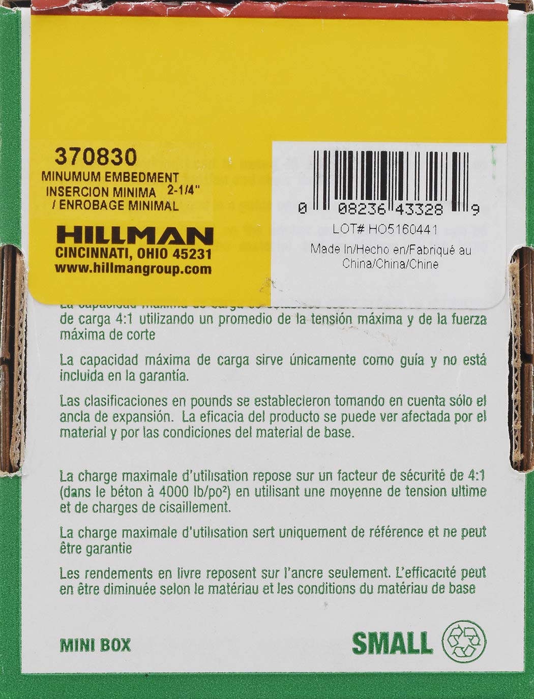 50 Pack Three Eighth Inch by One and Seven Eighth Inch Sleeve Anchors