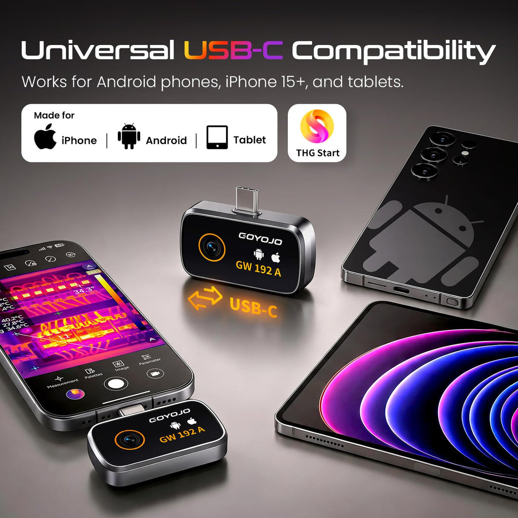 Thermal Imaging Camera for Android and iPhone 15 16 17