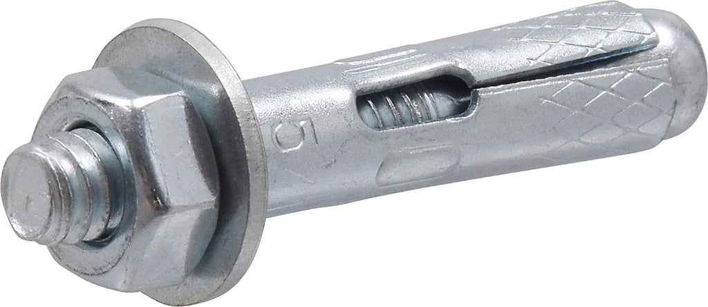 50 Pack Three Eighth Inch by One and Seven Eighth Inch Sleeve Anchors