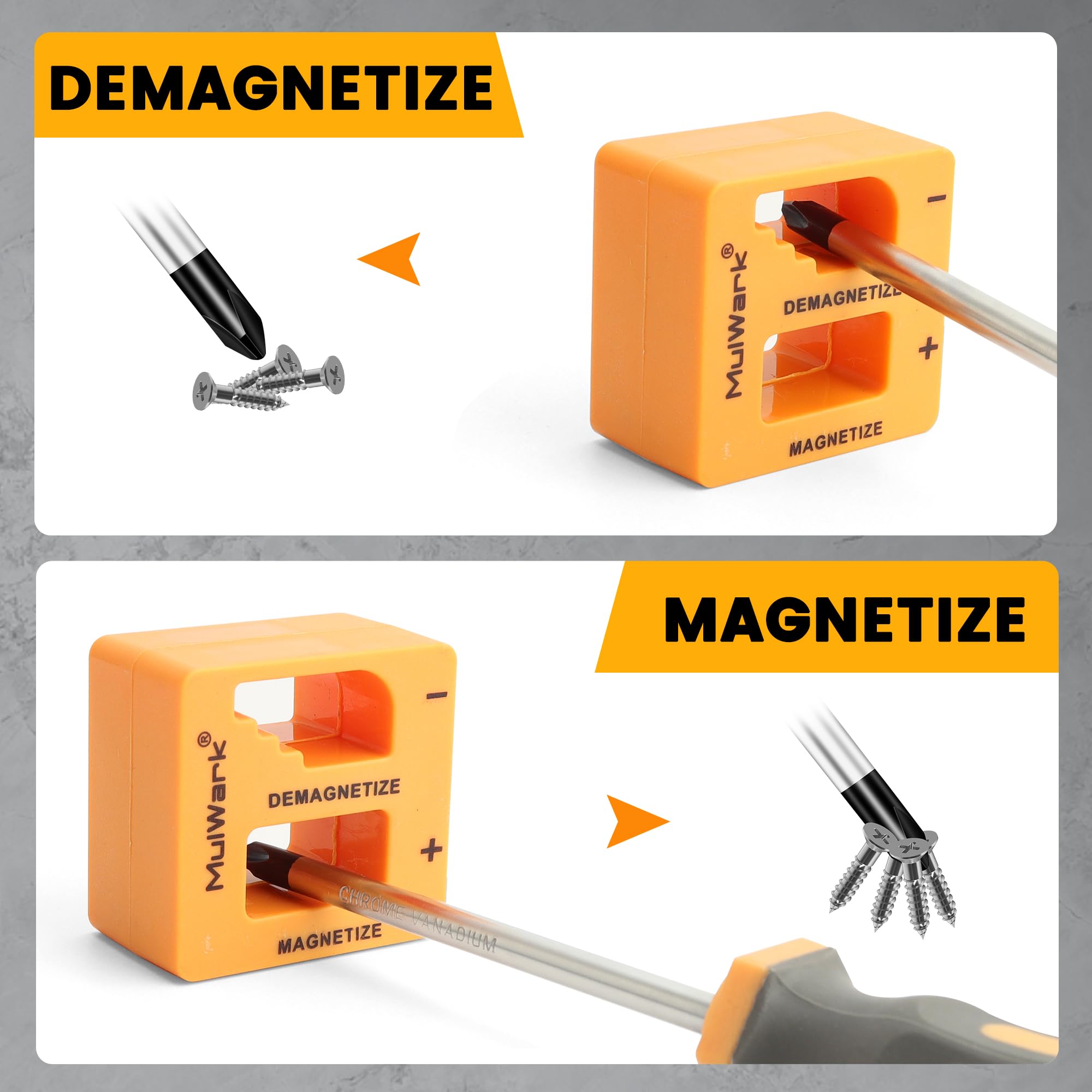 59 Piece Magnetic Screwdriver and Precision Bit Set with Storage Case