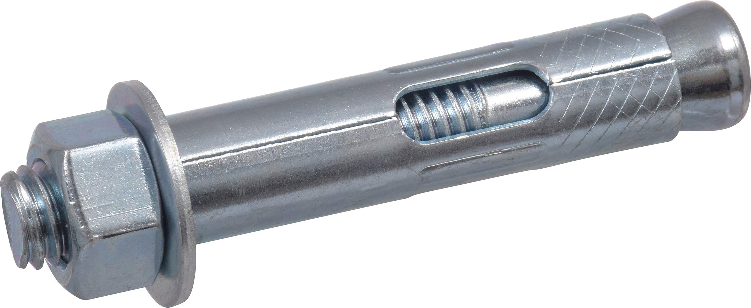 50 Pack Three Eighth Inch by One and Seven Eighth Inch Sleeve Anchors