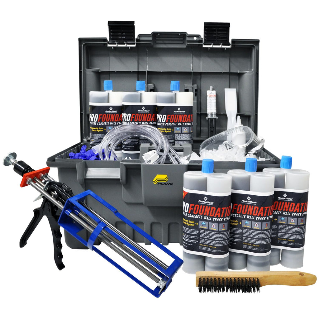 Fast Curing Polyurethane Foundation Crack Repair Kit 30 Foot