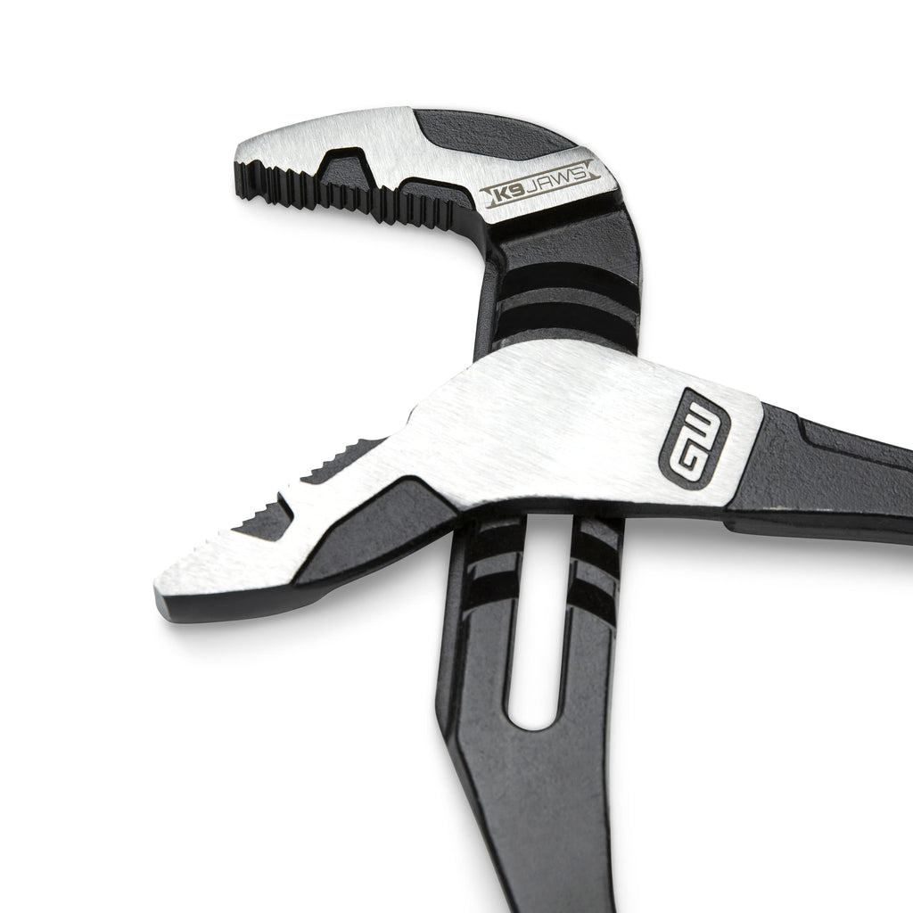 4 Piece Auto Bite Tongue and Groove Pliers Set with K9 Jaws