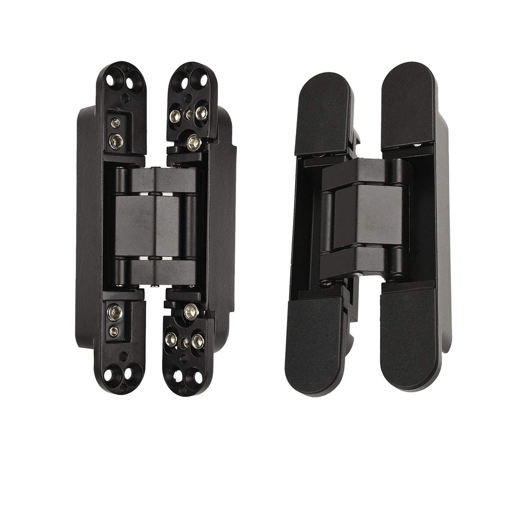 6 Inch 7 Inch Concealed Door Hinges Zinc Alloy 180 Degree Adjustable