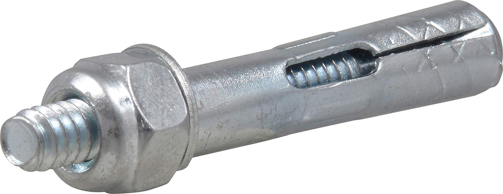 50 Pack Three Eighth Inch by One and Seven Eighth Inch Sleeve Anchors
