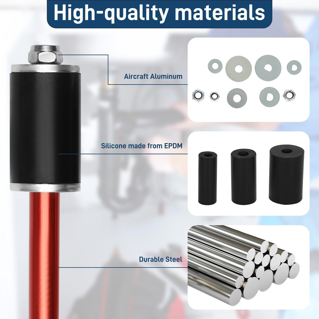 Plumbing Pipe Plug Tool Kit for Half Three Quarter and One Inch Pipes