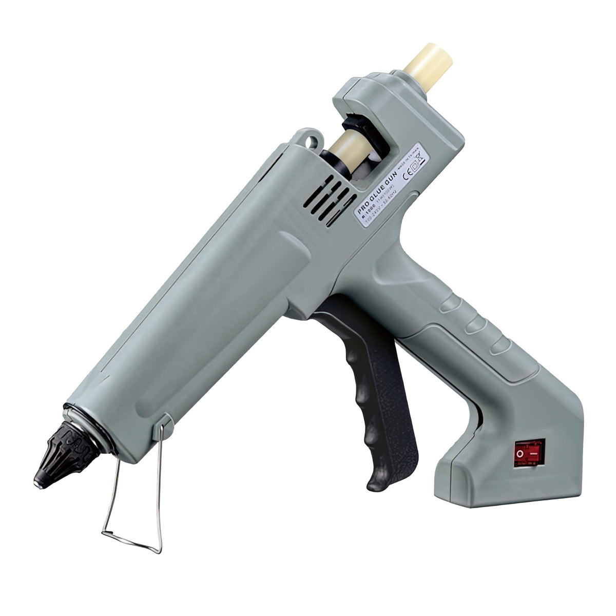 Heavy Duty Hot Glue Gun with Adjustable Temperature and Nozzles