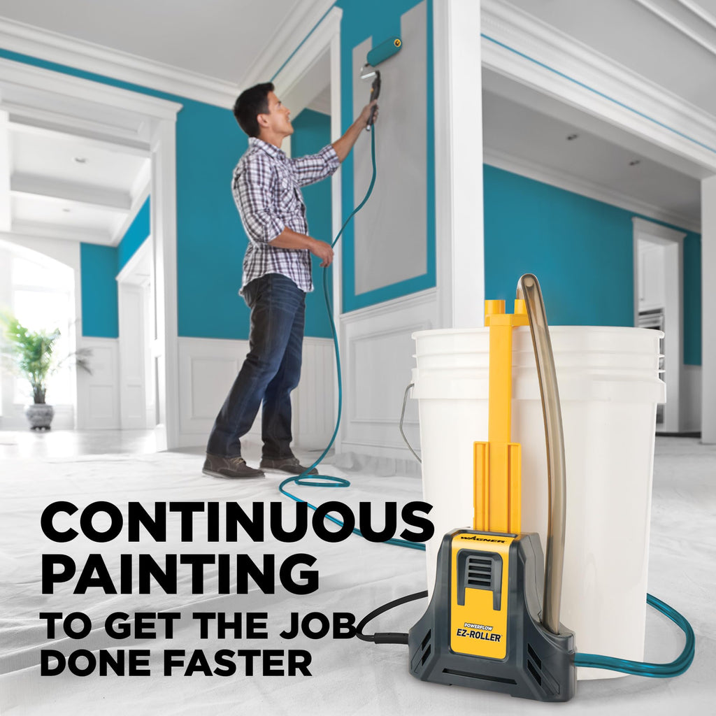 Direct Feed Electric Paint Roller for Multi Room Painting