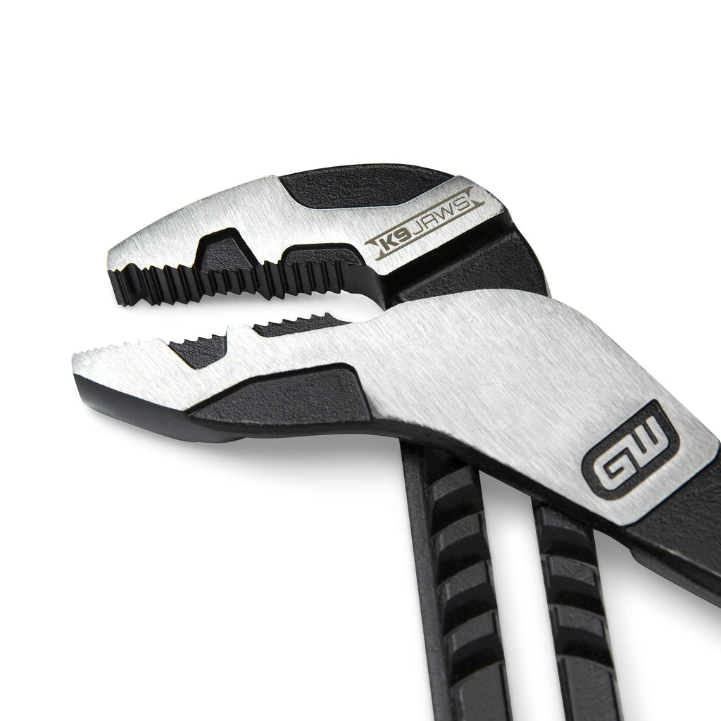 4 Piece Auto Bite Tongue and Groove Pliers Set with K9 Jaws