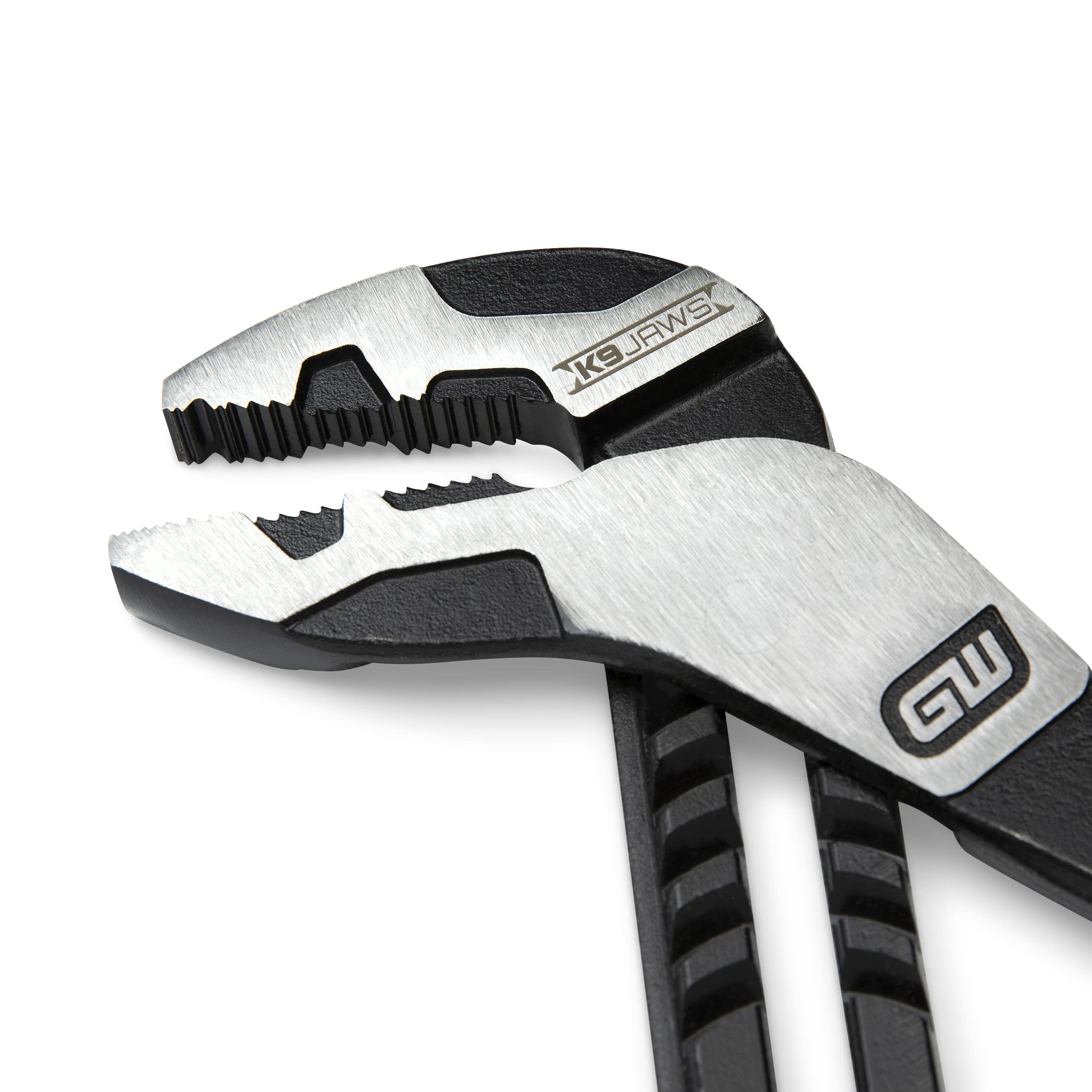 4 Piece Auto Bite Tongue and Groove Pliers Set with K9 Jaws