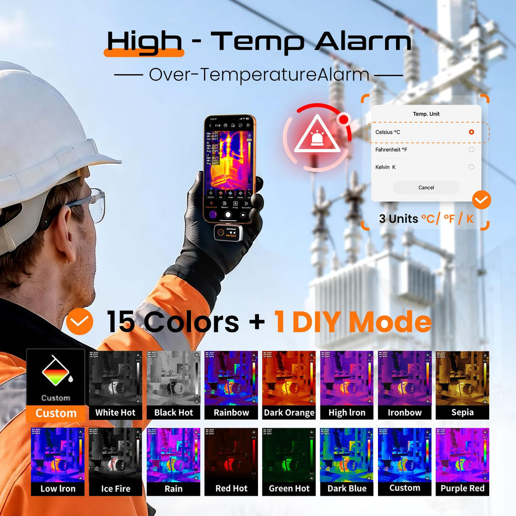 Thermal Imaging Camera for Android and iPhone 15 16 17