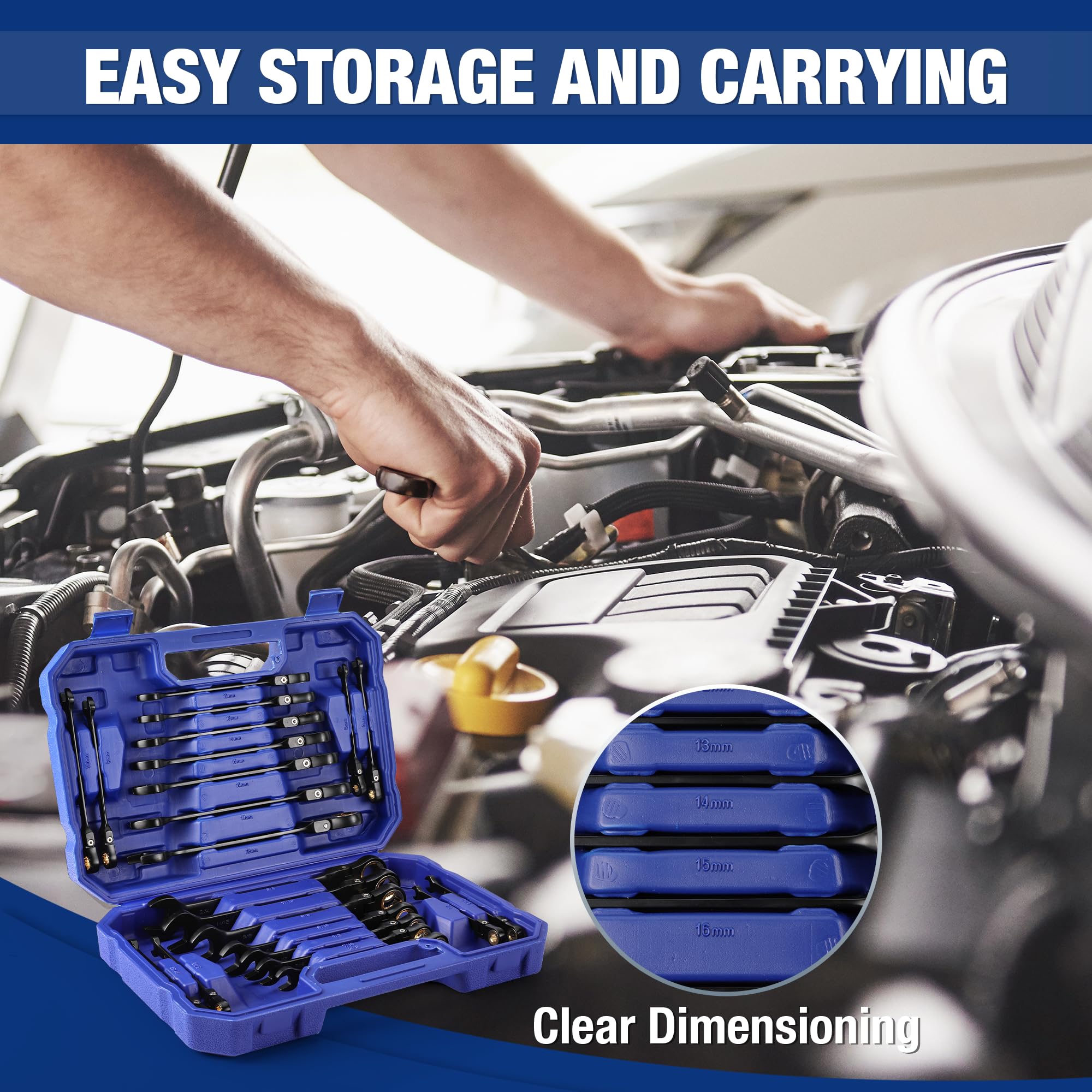 22PCS Wrench Set