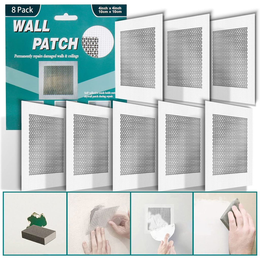 Self Adhesive Fiberglass Drywall and Ceiling Repair Patch Kit