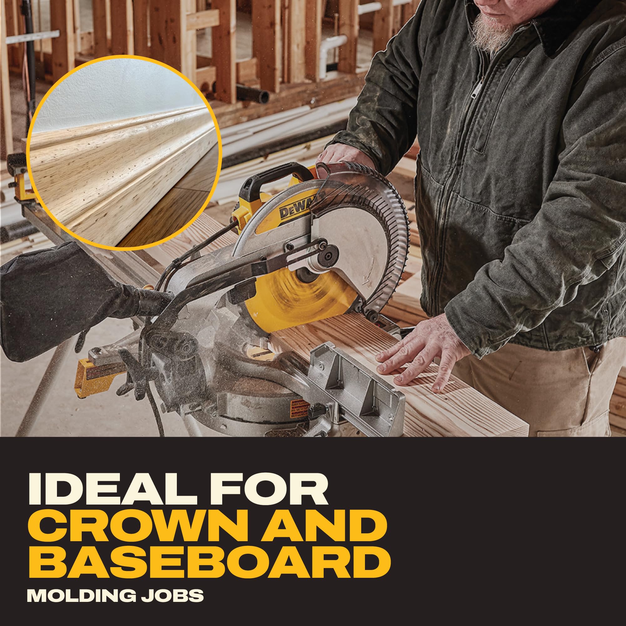 12 Inch 15 Amp Single Bevel Compound Miter Saw