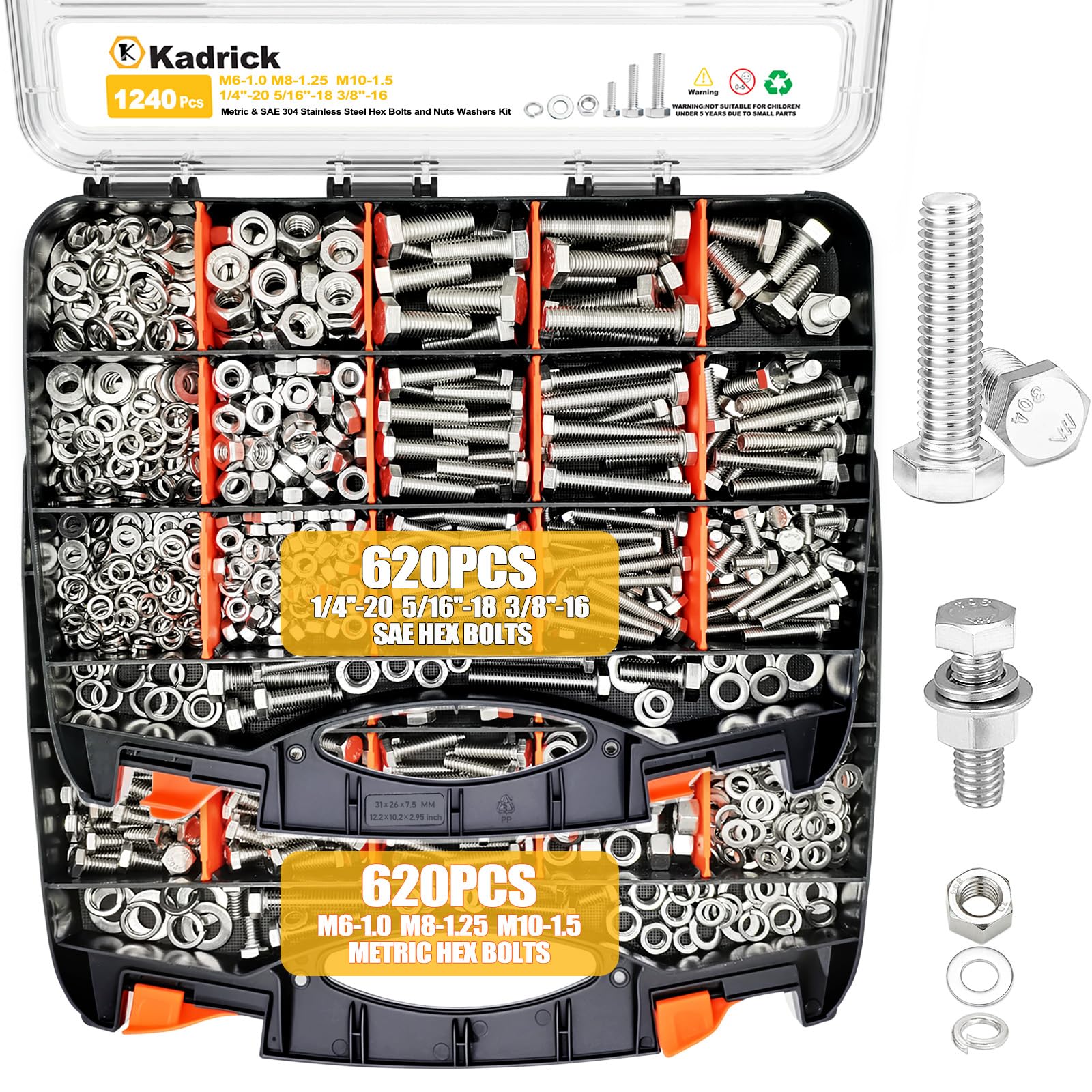 Hex Bolt Assortment Kit