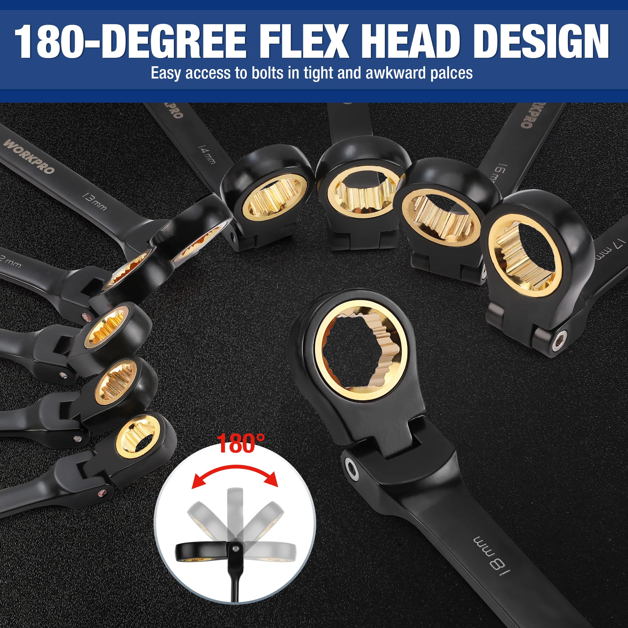 22PCS Wrench Set