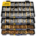 3010 Piece Grade 8.8 Metric Hex Bolt Nut and Washer Kit with 4 Trays