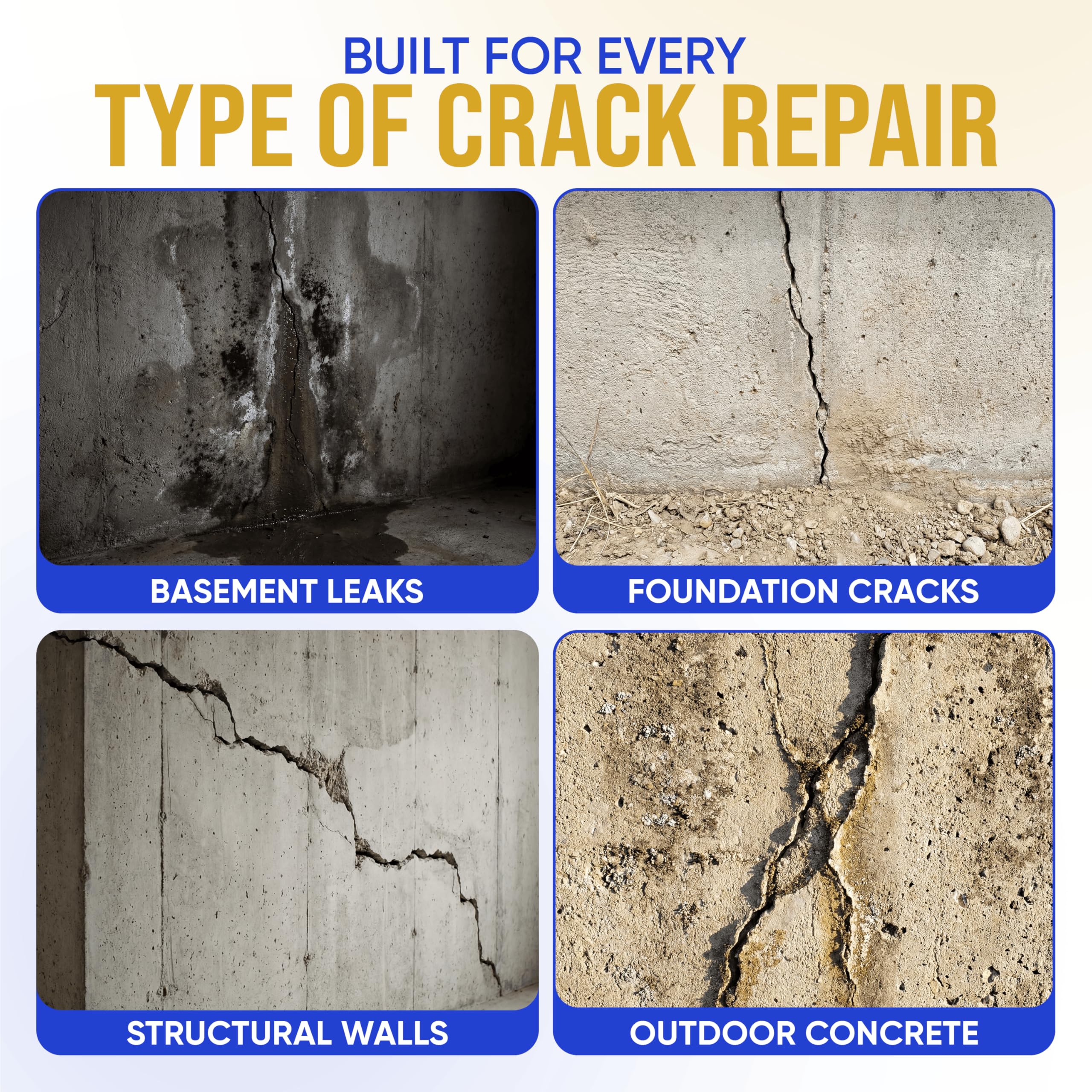 Polyurethane Injection Foundation Wall Crack Repair Kit